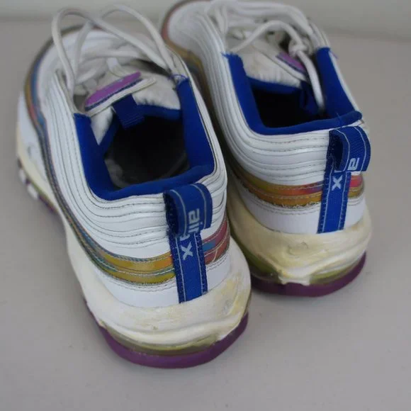 Nike Womens 9 Air Max 97 Se Running Womens Casual Shoes Cw2456-100 - Picture 6 of 8